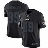 Nike Rams 99 Aaron Donald Black Impact Rush Limited Jersey Dyin,baseball caps,new era cap wholesale,wholesale hats